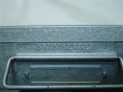 brumberger brooklyn ny metal box how to open|U.S. Mail Blue Metal Mailbox Bank, Brumberger Brooklyn.